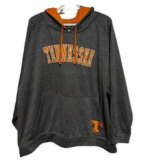 KA Knights‎ Apparel Gray Orange Tennessee Stitched Hoodie Size 2XL thumbnail 1