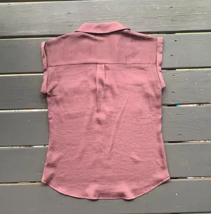 Collared Zipper Blouse thumbnail 6