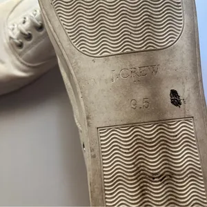 J. Crew Women's White Sneakers thumbnail 5
