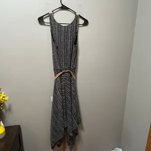 Boho Midi Dress Flowy Handkerchief Dress Hem Festival Vibes Earthy Tones 0 Small thumbnail 8