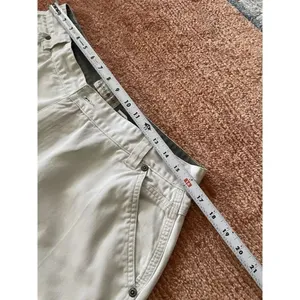 Vintage Mountain Lake Ivory Carpenter Shorts Women’s 18 Cotton Utility Pockets thumbnail 4