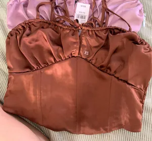 Pacsun Spaghetti Strap Crop Top thumbnail 1