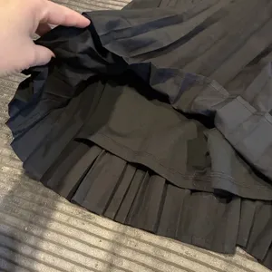 NWT Fabletics Black Hot Shot Pleated active dress w/shorts/bra/pockets SEE PICS thumbnail 7