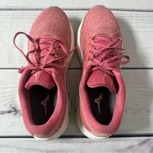 Mizuno Womens Wave‎ Inspire 18 Running Shoes Rosette Snow White Women Sz 10 US thumbnail 7