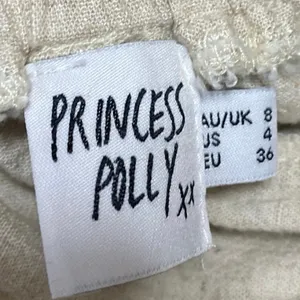 Princess Polly Beige Tan Smocked Pull On Tiered Ruffle Flounce Mini Skirt Size 4 thumbnail 4