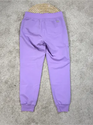 Figs Women’s Zamora High-Rise Casual Scrub Trouser Pants in Lavender XSP thumbnail 4