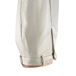Zara Women's White High Waisted Wide Leg Baggy Trousers Dress Pants Size S thumbnail 2