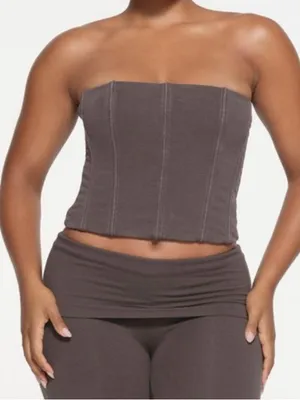 NWT Skims NWT Skims outdoor Women's Corset size XL in Iron thumbnail 1