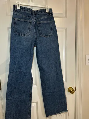 Wide-Leg ZARA Jeans High-Rise thumbnail 9