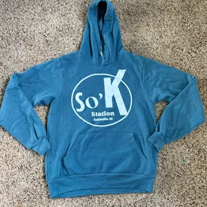 So'K Station Hoodie Blue thumbnail 1