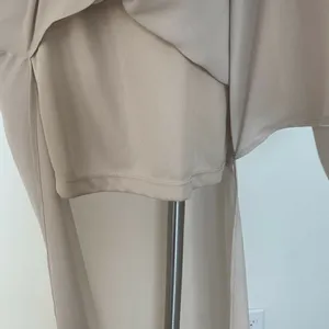 NWT Show Me Your Mumu Hacienda Maxi Dress SMALL Show Me The Ring Crisp beige thumbnail 13