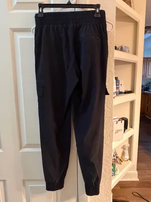 All In Motion Black zipper pocket drawstring pants women’s XS thumbnail 2