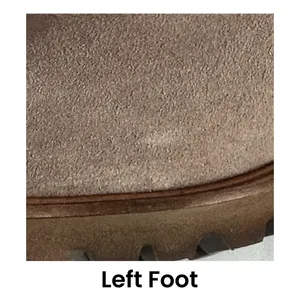 Seychelles Taupe Suede Chelsea Ankle Block Heel Lug Sole Boots 9.5 thumbnail 8