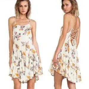 Free People Intimately Circle of Flowers slip dress thumbnail 2
