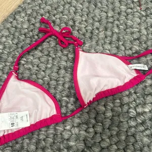 Seafolly Australia Pink‎ Triangle Bikini Top Size 10 thumbnail 5