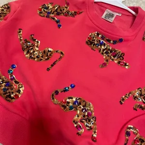 Queen of sparkles sweatshirt thumbnail 2