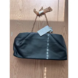 New Women’s A New Day Faux Leather Handbag 👜 Purse Black 7”x13”x7 thumbnail 2