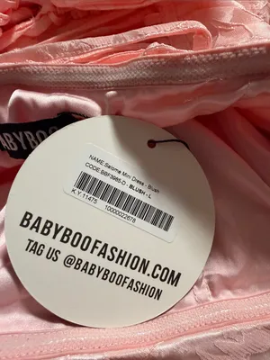 Babyboo New SALOME MINI DRESS - BLUSH large thumbnail 7