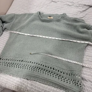 Cupio‎ teal sweater large thumbnail 4