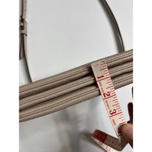 Kate Spade Leila Two-Tone Crossbody Bag Purse Small Leather Beige Taupe Neutral thumbnail 6