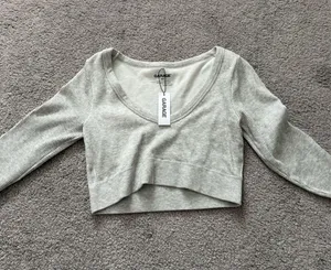 Garage Long Sleeve Crop Top thumbnail 1