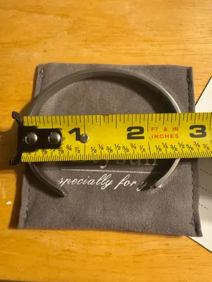 Do No Harm but Take No $hit Silver Tone Cuff Bracelet thumbnail 5