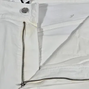 J.Crew Curvy Slim Wide Leg Jeans‎ White Denim High Rise BX828 Size 34 NEW thumbnail 9