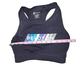 Peloton Sports Bra Black Racerback Athletic Pace High Neck Womens‎ Size Small thumbnail 4