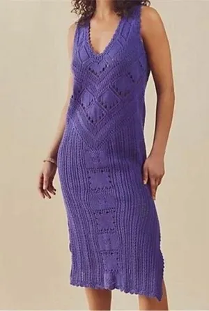Free People Beach Santorini Sleeveless Sweater Dress thumbnail 1