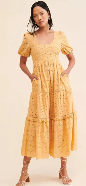 Free People Harni Mae Midi Dress thumbnail 1