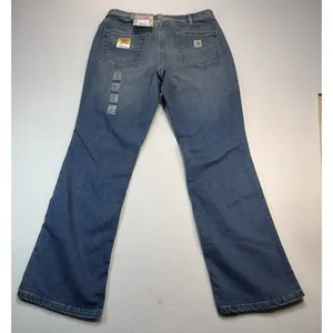 Carhartt Relaxed‎ Fit Rugged Flex Jasper Jeans. Women's Size 2 Regular size 6 thumbnail 4