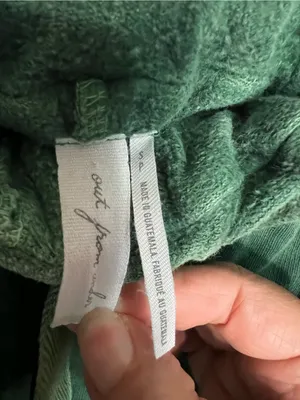 Urban Outfitters Out From‎ Under Green Fold Over Terry Cloth Comfy Cozy Lounge Shorts thumbnail 5