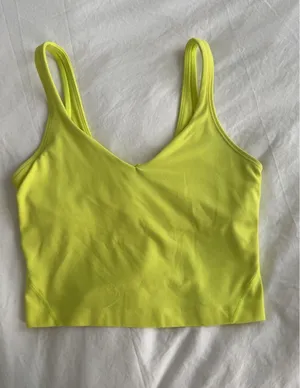 Lululemon Align Tank Bright Yellow thumbnail 1