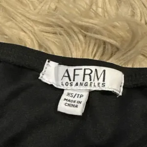 AFRM strapless top size XS Black thumbnail 2