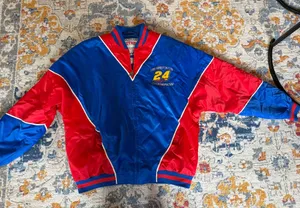 Jeff Gordon authentic NASCAR jacket Blue Size XL thumbnail 1
