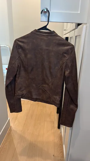 Edikted faux leather jacket thumbnail 2