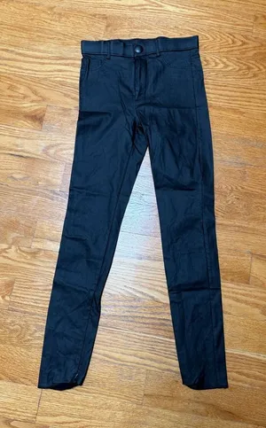 ☀️Zara Black Stretch Waistband Pants thumbnail 1