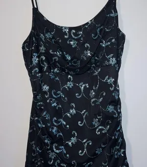 Vintage 90s/Y2K Vanity Glitter Dress thumbnail 4