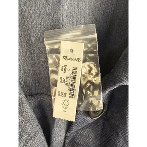 NWT Madewell Teapot Blue Corduroy Twill Oversized Shirt Jacket‎ Shacket Large thumbnail 4