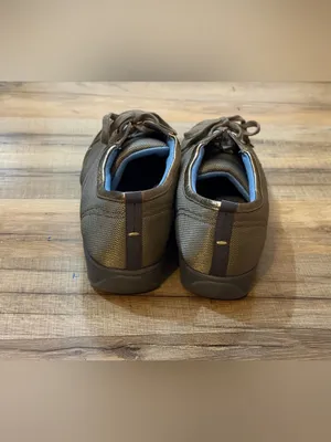 Rockport Gold Metallic Sneakers Women's Size 11 Lace Up Comfort Shoes Casual EUC thumbnail 4