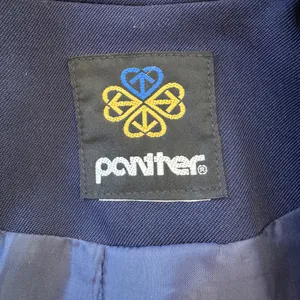 Vintage ‘80s Panther Navy Blue Single Breasted Blazer thumbnail 5