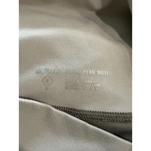 Aerie Offline Real Me High Waisted Leggings Taupe Scalloped Hem Size M‎ thumbnail 5
