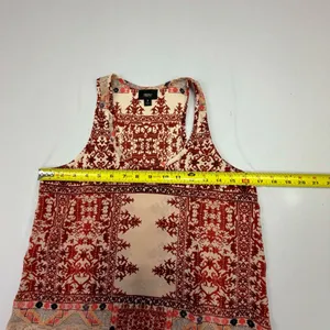 Mossimo Women's Bohemian Patterned Sleeveless Racerback Tank Top thumbnail 7