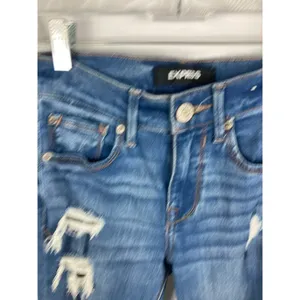 Express Jeans Ankle Legging Mid Rise Performance Stretch Jean Size 00 thumbnail 3