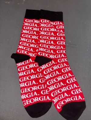 UGA socks Red thumbnail 1