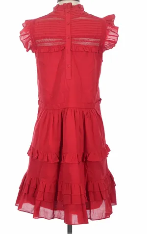 Pomander Tuckernuck Place Cecelia Red Lace Dress thumbnail 5