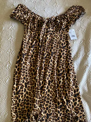 Altar'd State NWT! Size: MEDIUM Cheetah Dress thumbnail 1