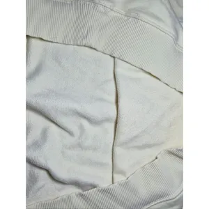 American Eagle Outfitters Cream Crewneck Sweater with Shoulder Buttons thumbnail 7