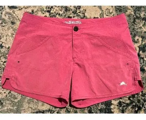Pelagic OceanFlex Hybrid Shorts Women’s Size 6 Pink Performance Fishing EUC thumbnail 1