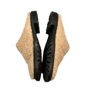 STAUD Astro Mule Clog Lug Sole Quilted Sherpa Shearling Slip-On Doe 9 thumbnail 5
